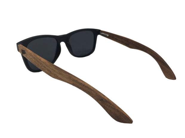 State of Connecticut Classic Black Walnut Sunglasses