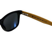 Classic Black Bamboo Sunglasses