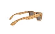 Blue Zebra Wood Sunglasses