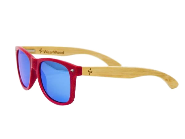 Fourth of July Sunglasses – Polarized UV400 Patriotic | WearWood display picture 3