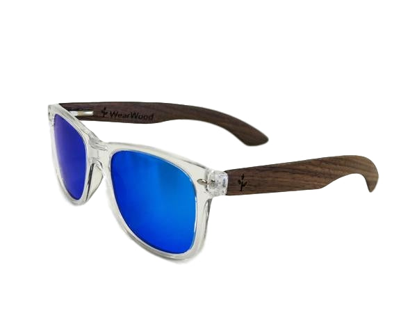 Mountain Blue Walnut Sunglasses – WearWood