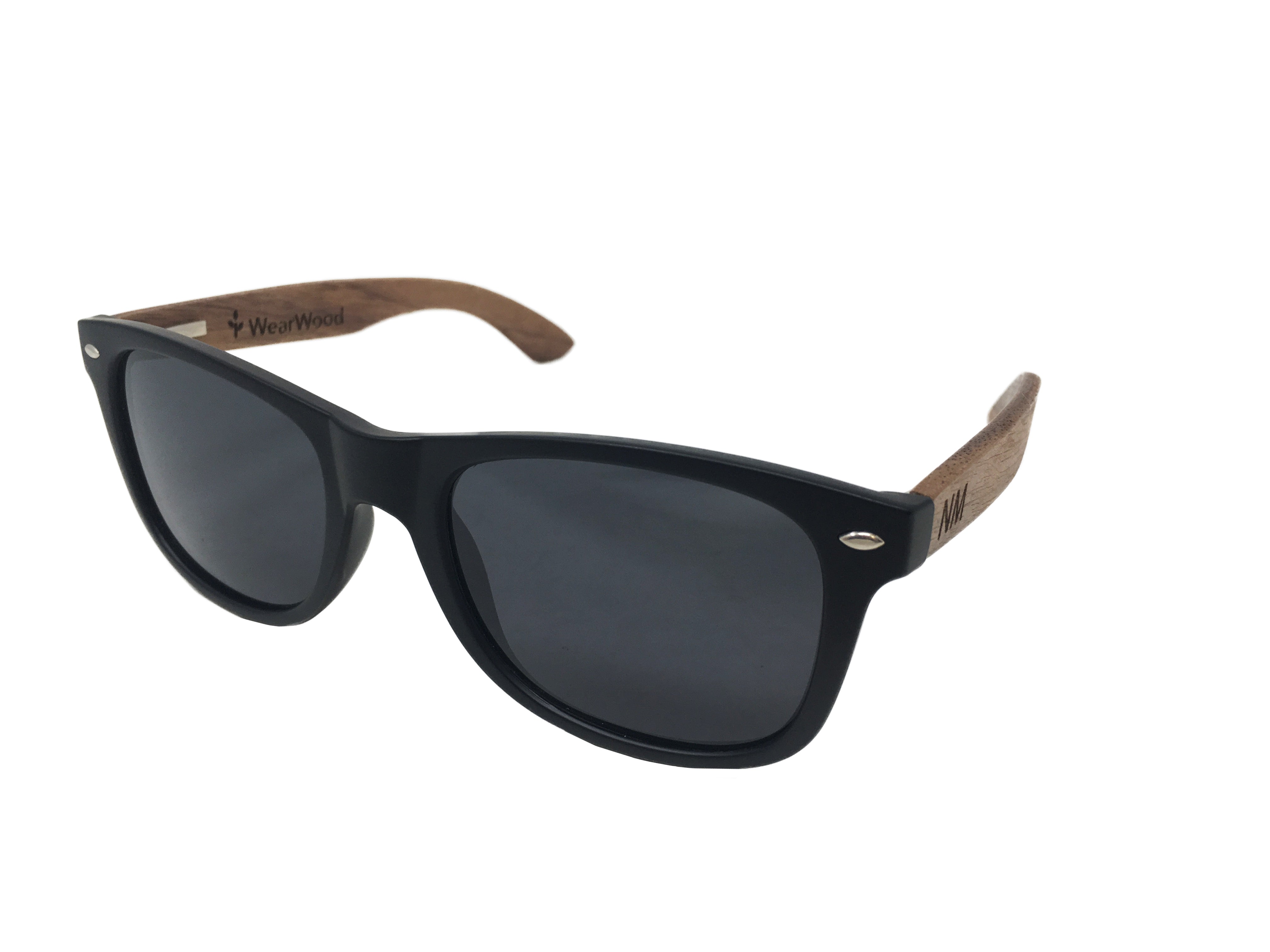 State of New Mexico Classic Black Walnut Sunglasses – WearWood display picture 3