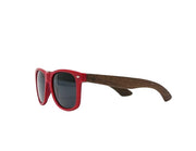 Matte Red Walnut Sunglasses