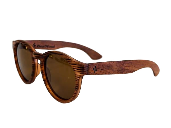 Rosewood Round Sunglasses
