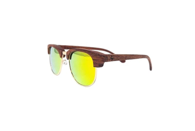 Yellow Rosewood Sunglasses