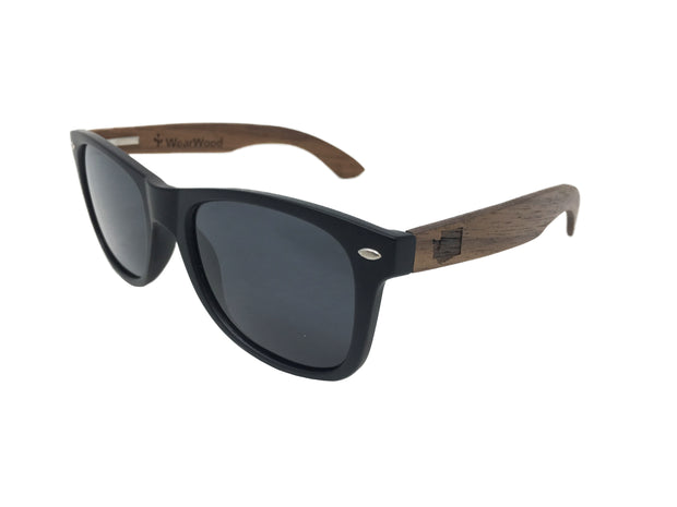 State of Washington Classic Black Walnut Sunglasses